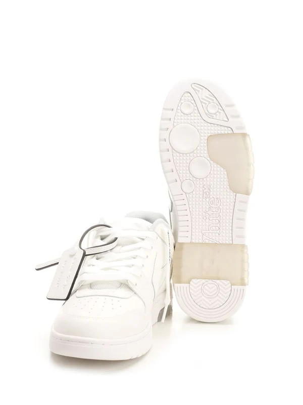 Off-White White Low Top Sneakers - Image 5