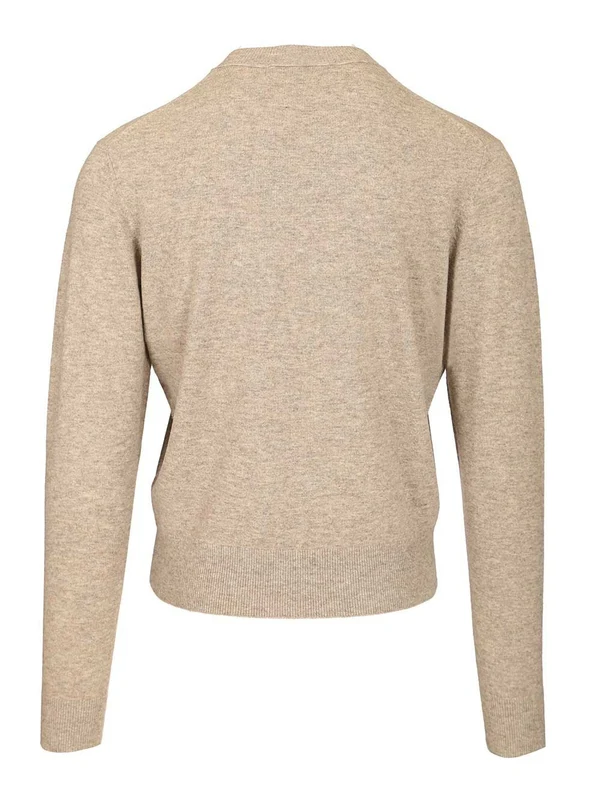 Acne Studios Grey Beige Knitted - Image 2