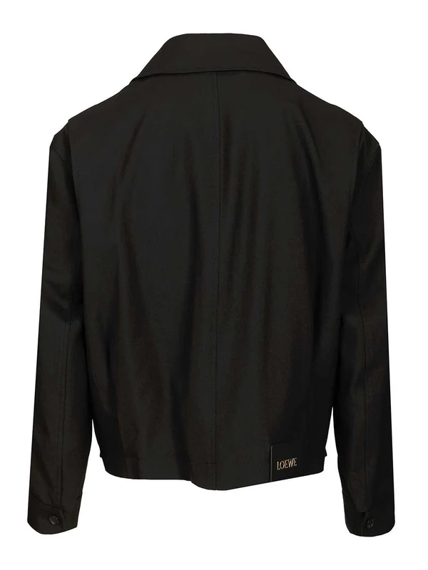 Loewe Belted Black Jacket - Image 2