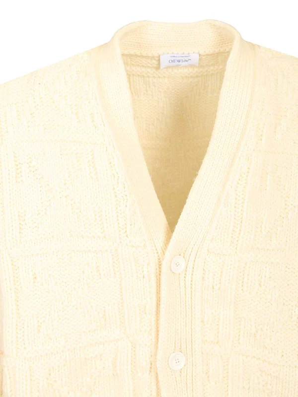 Off-White White Cardigans - Image 3