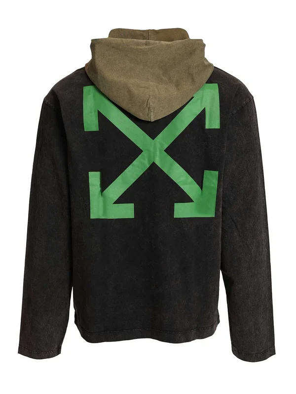 Off-White Black Hoodies - Image 2