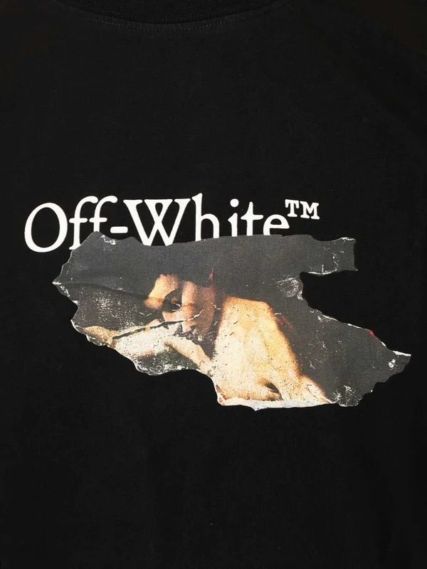 Off-White Black Half Sleeve - Image 3