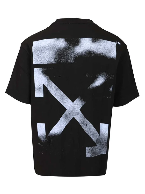 "Stencil Arrow Skate Logo" T-shirt Half Sleeve - Image 2