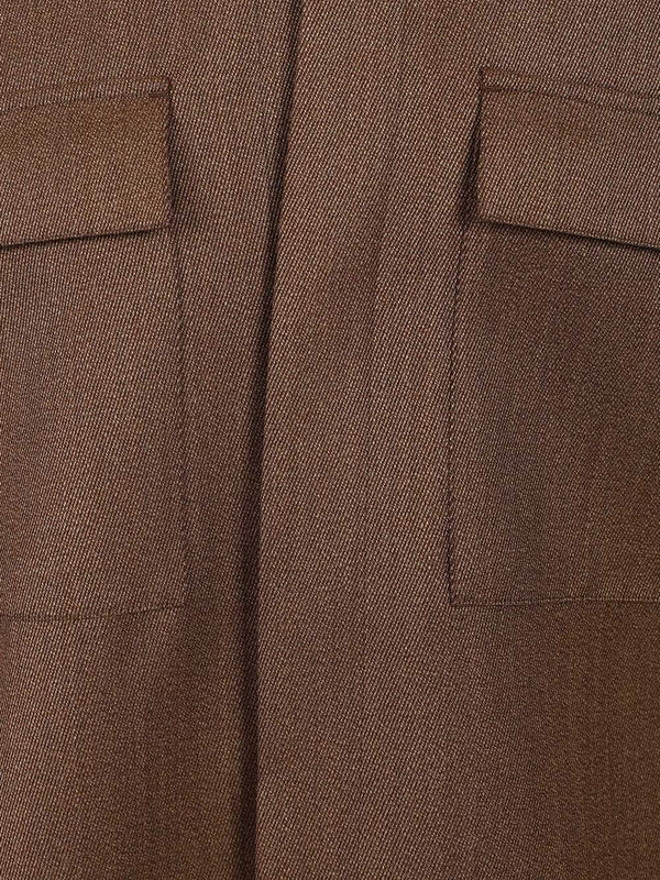 Ermenegildo Zegna Brown Shirts - Image 4