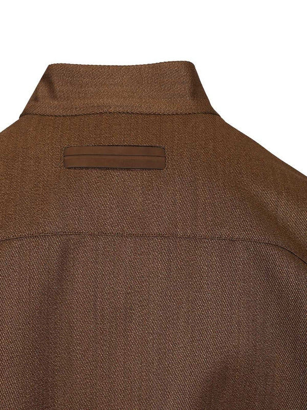 Ermenegildo Zegna Brown Shirts - Image 5