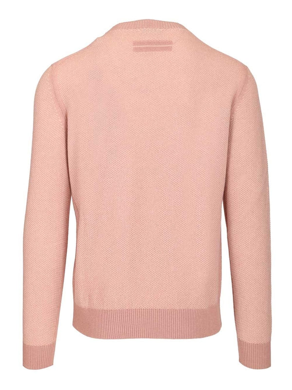Ermenegildo Zegna Pink Knitted - Image 2