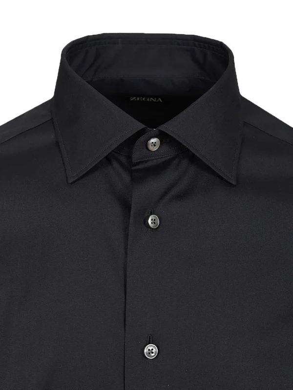 Ermenegildo Zegna Navy Shirts - Image 4