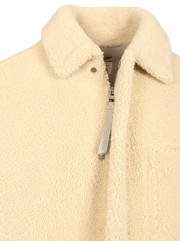 Loewe Shearling Over Shirt Jacket - Image 4