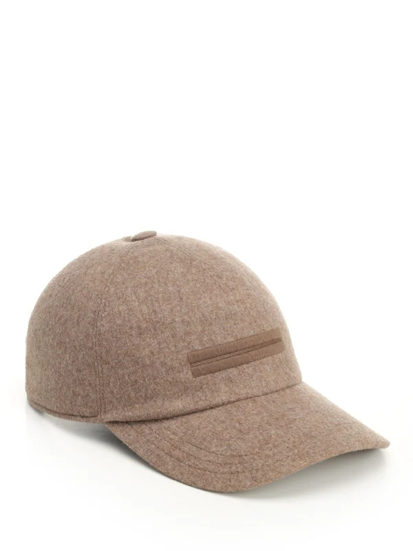 Ermenegildo Zegna Brown Cap - Image 2