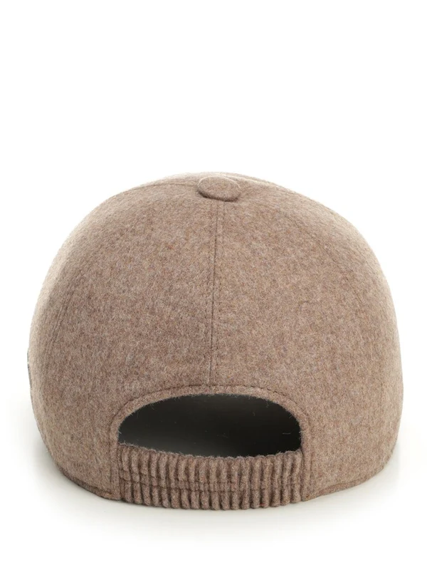 Ermenegildo Zegna Brown Cap - Image 3