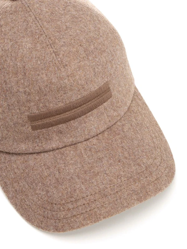 Ermenegildo Zegna Brown Cap - Image 5