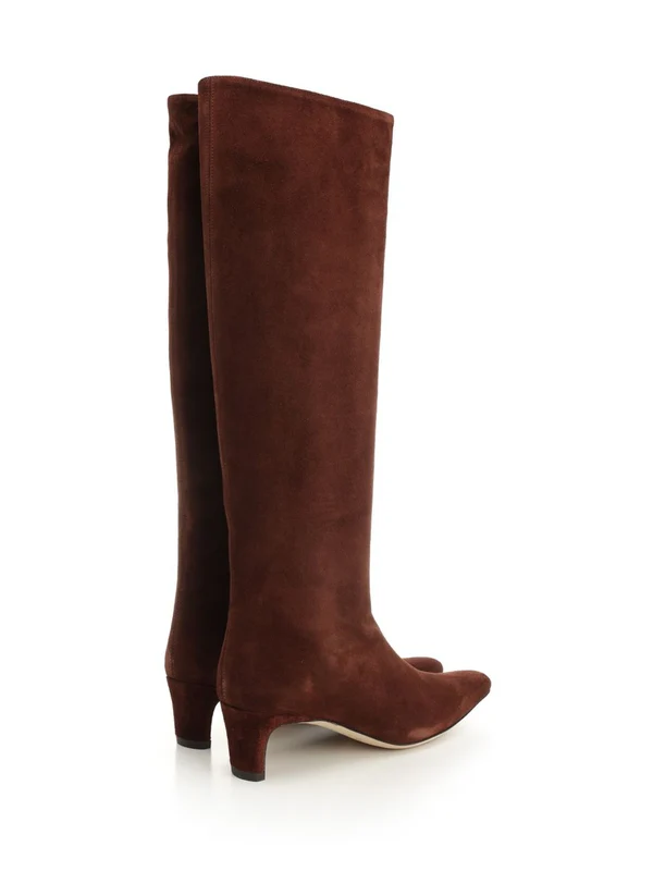 Staud Brown Middle Boots - Image 3