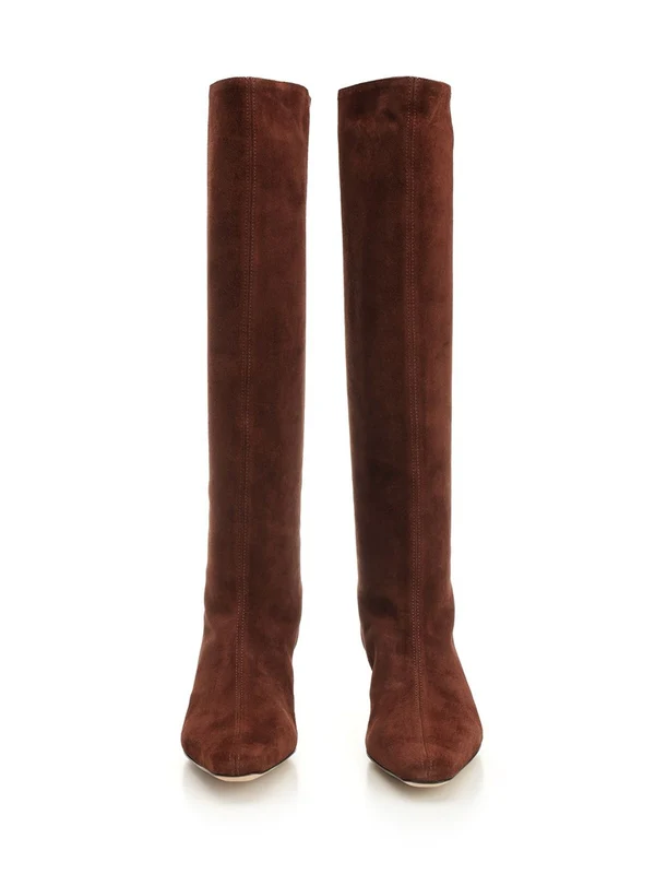 Staud Brown Middle Boots - Image 5