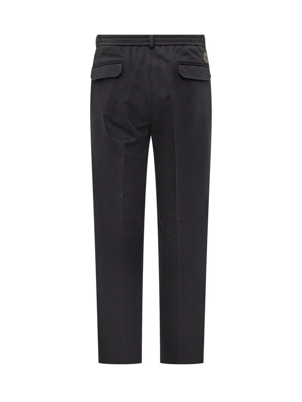 Moncler Navy Trousers - Image 2