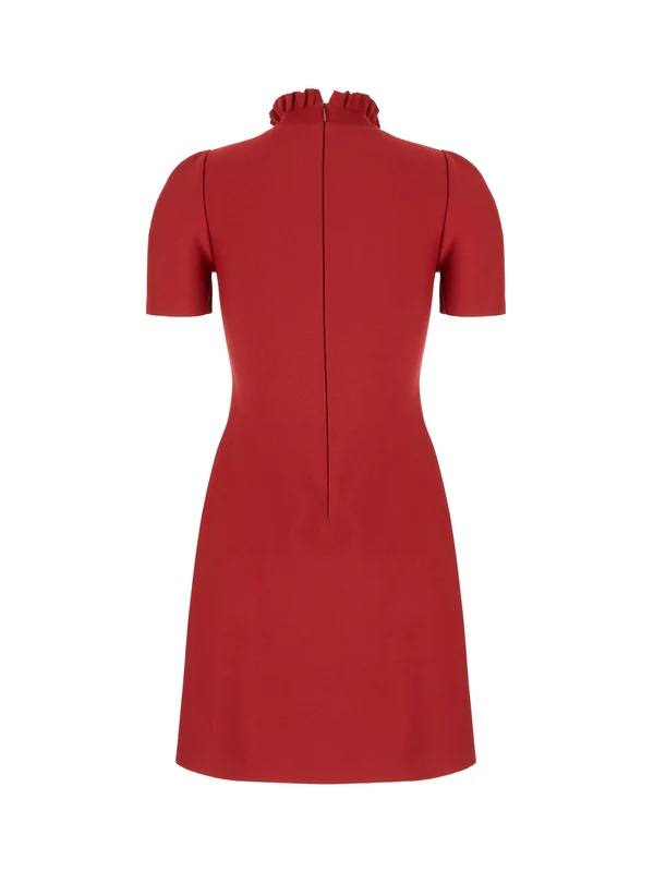 Alexander Mcqueen Red Mini Dress - Image 2