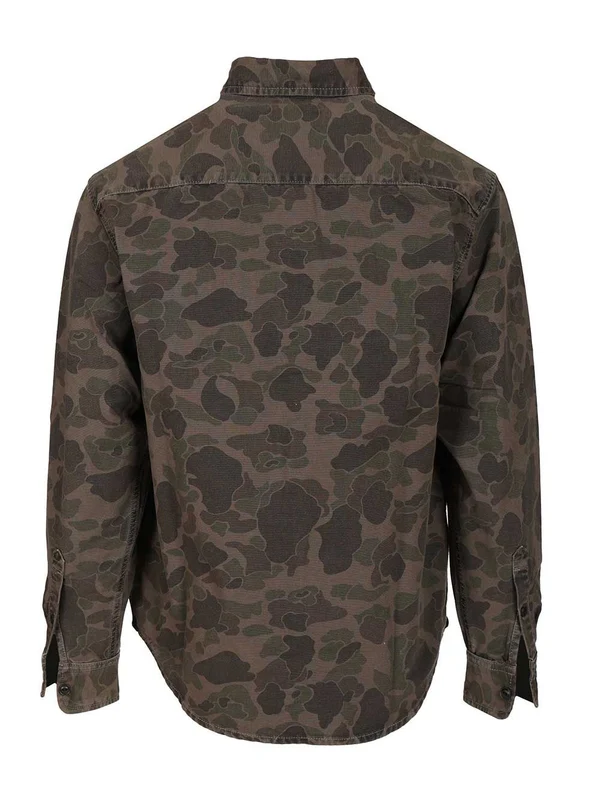 Carhartt Green Camouflage Shirts - Image 2