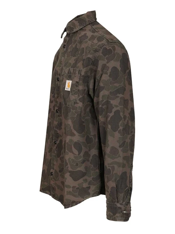 Carhartt Green Camouflage Shirts - Image 3