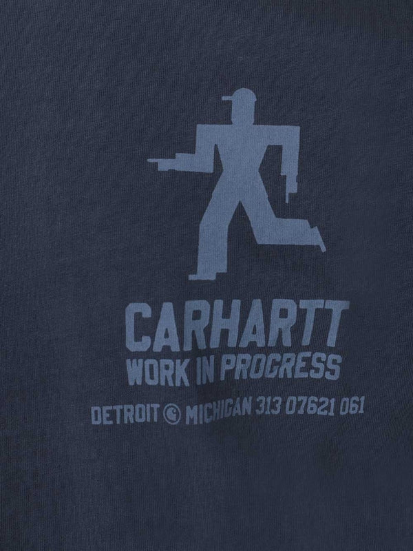 Carhartt Blue Half Sleeve - Image 3