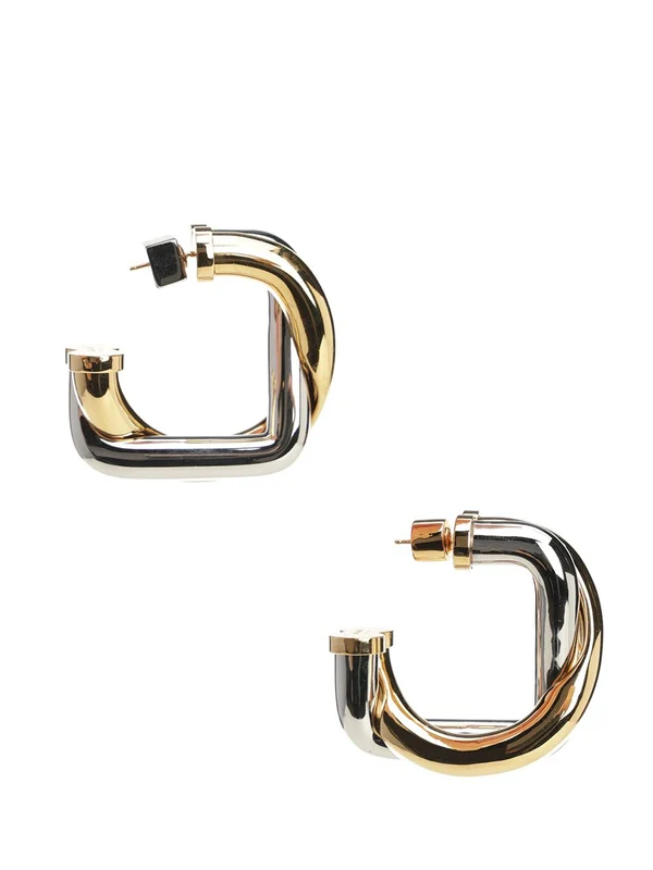 Jacquemus Gold Silver Earrings - Image 2