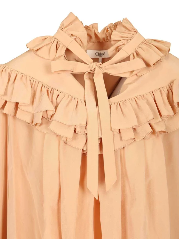 Chloe Beige Shirts & Blouses - Image 4