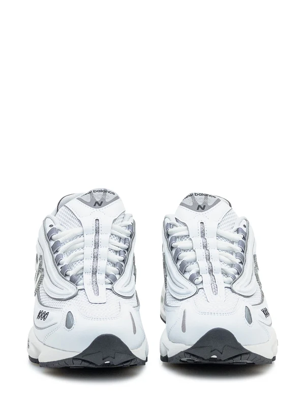 New Balance White Low Top Sneakers - Image 2