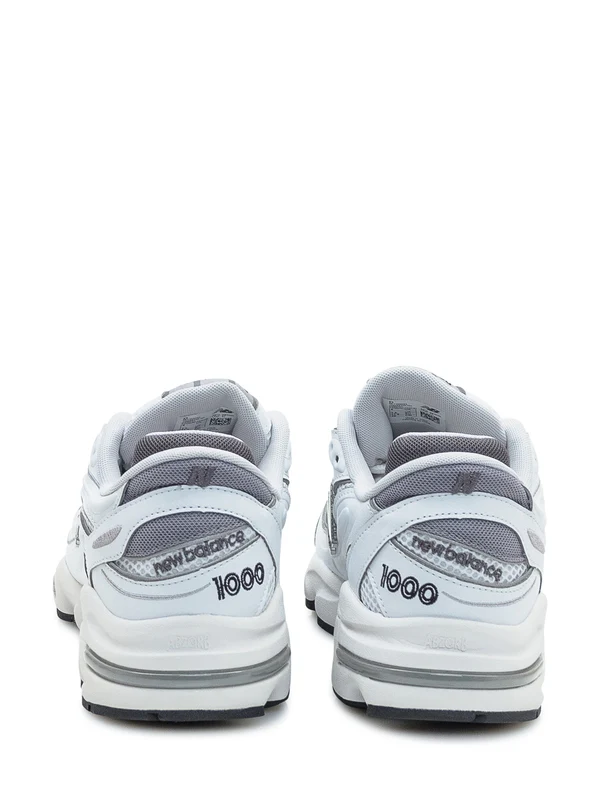 New Balance White Low Top Sneakers - Image 3