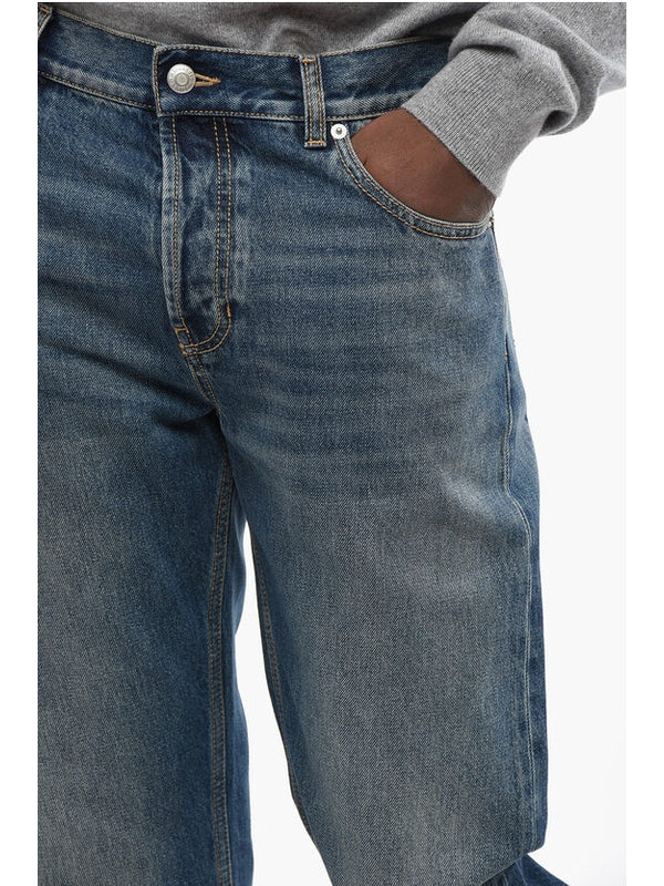 Alexander Mcqueen Blue Denim Pants - Image 3