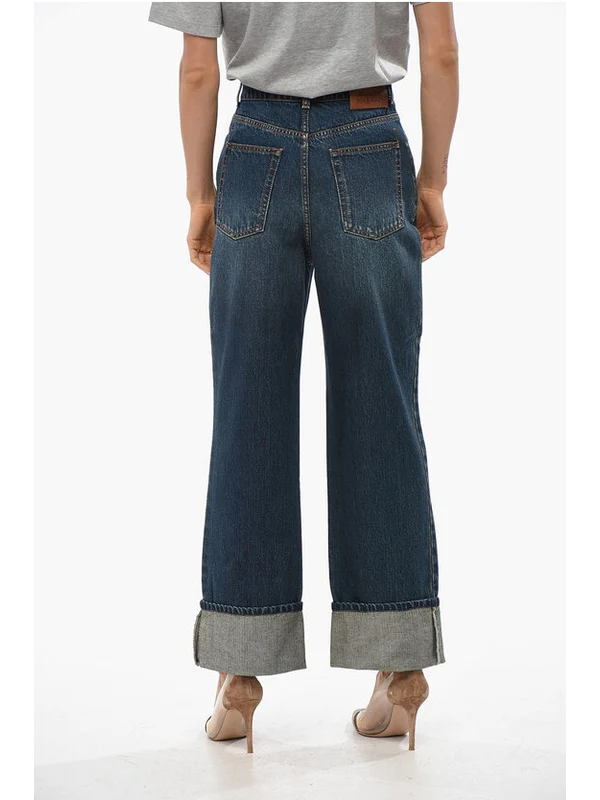 Alexander Mcqueen Blue Denim Pants - Image 4