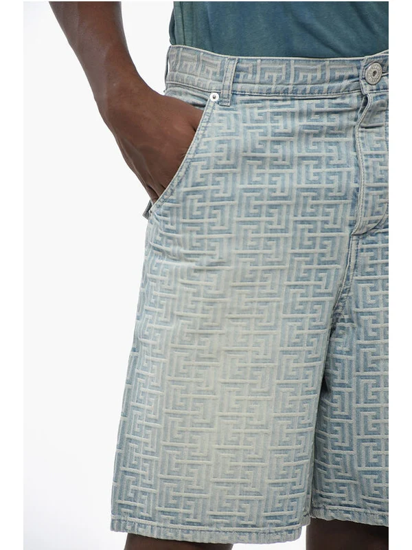 Balmain Blue Shorts - Image 3