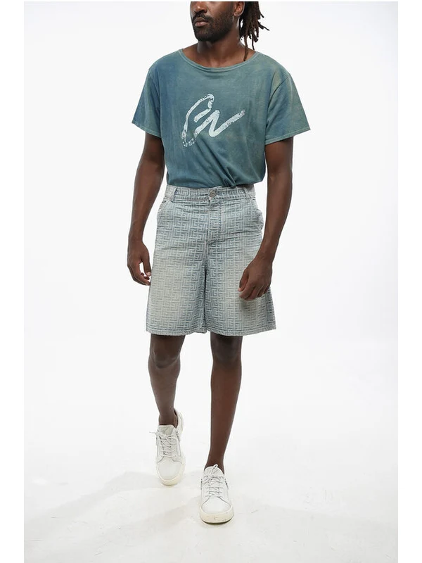 Balmain Blue Shorts - Image 4