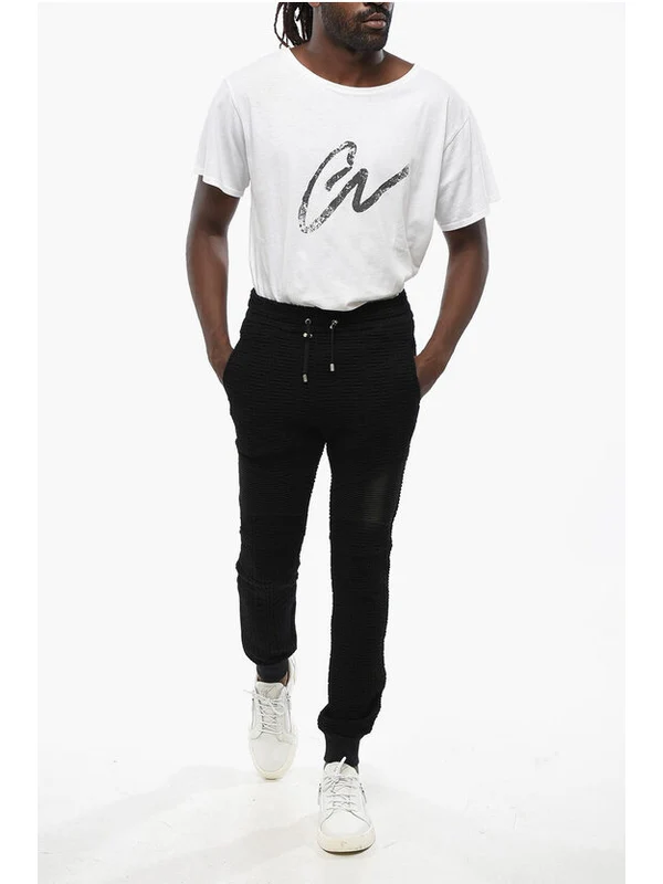 Balmain Black Casual Pants - Image 4