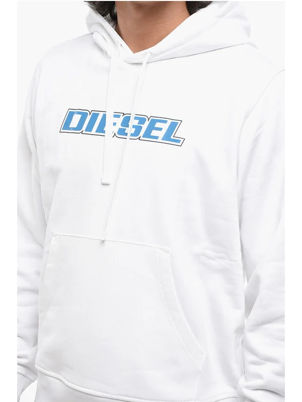 Diesel White Hoodies - Image 3
