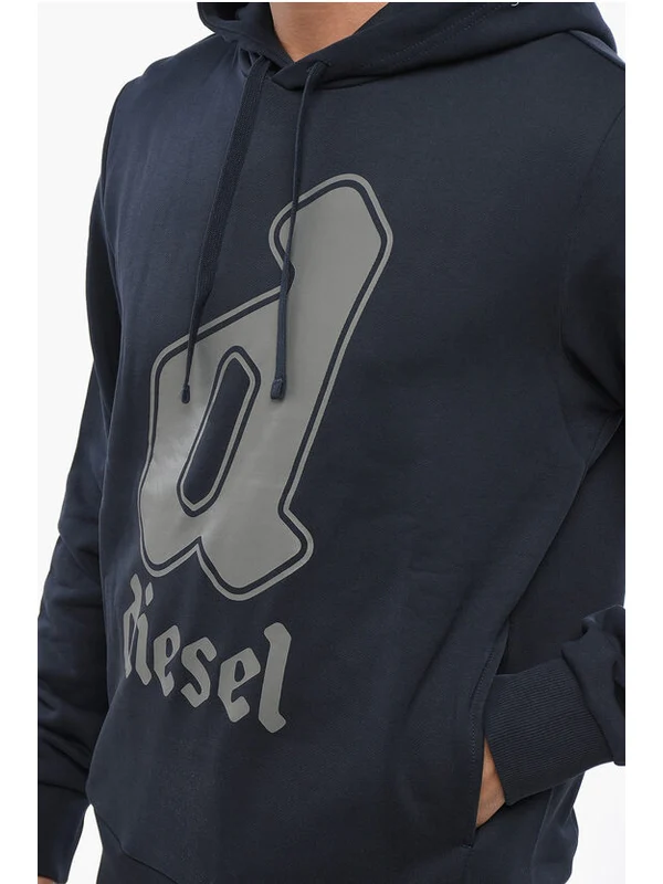 Diesel Navy Hoodies - Image 3