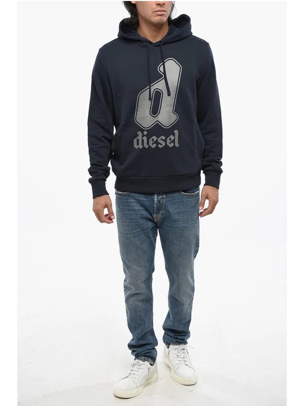 Diesel Navy Hoodies - Image 4