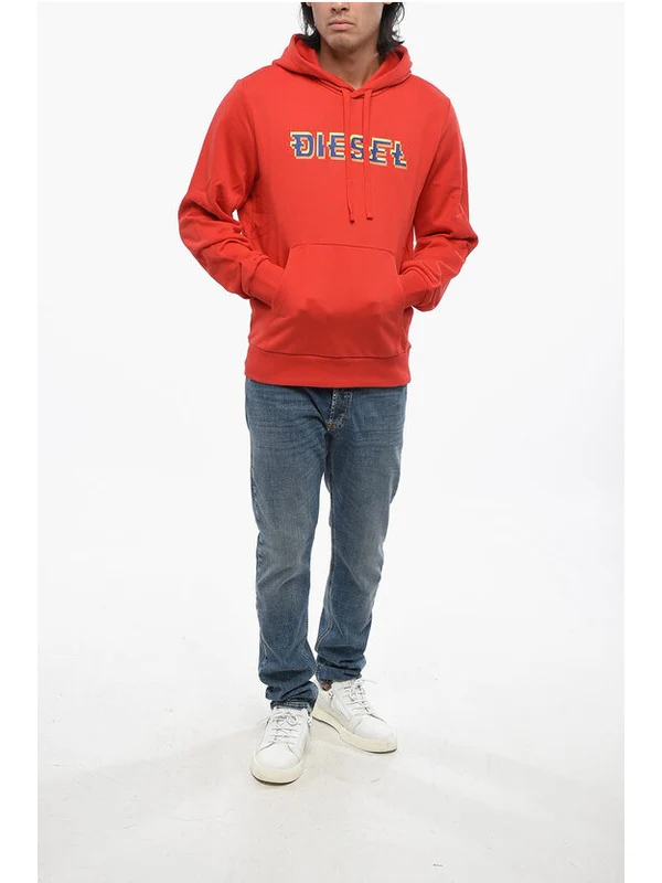 Diesel Orange Hoodies - Image 4