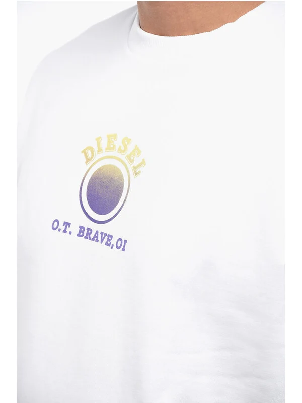 Diesel White Sweatshirts - Image 3
