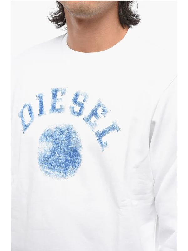 Diesel White Sweatshirts - Image 3