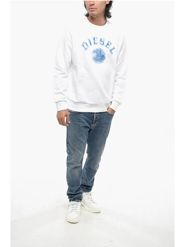 Diesel White Sweatshirts - Image 4