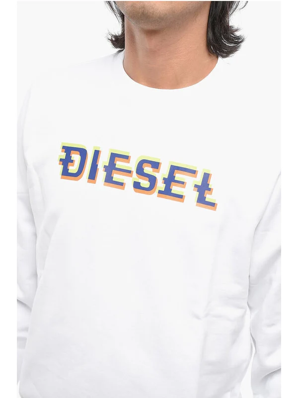 Diesel White Sweatshirts - Image 3