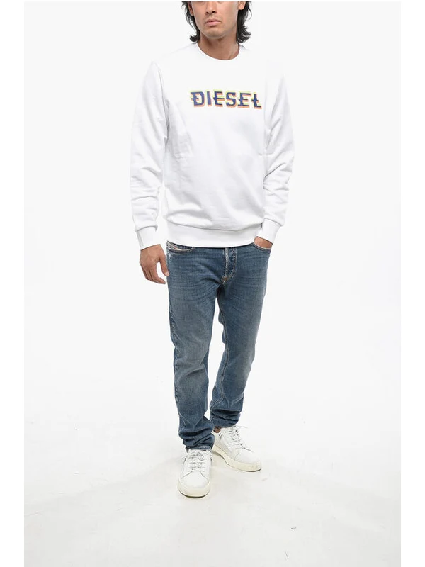 Diesel White Sweatshirts - Image 4