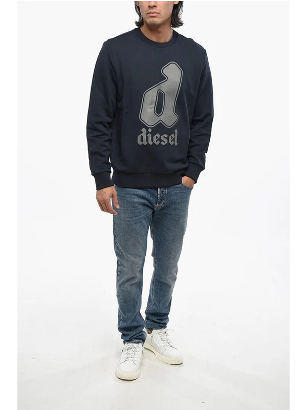 Diesel Navy Sweatshirts - Image 4