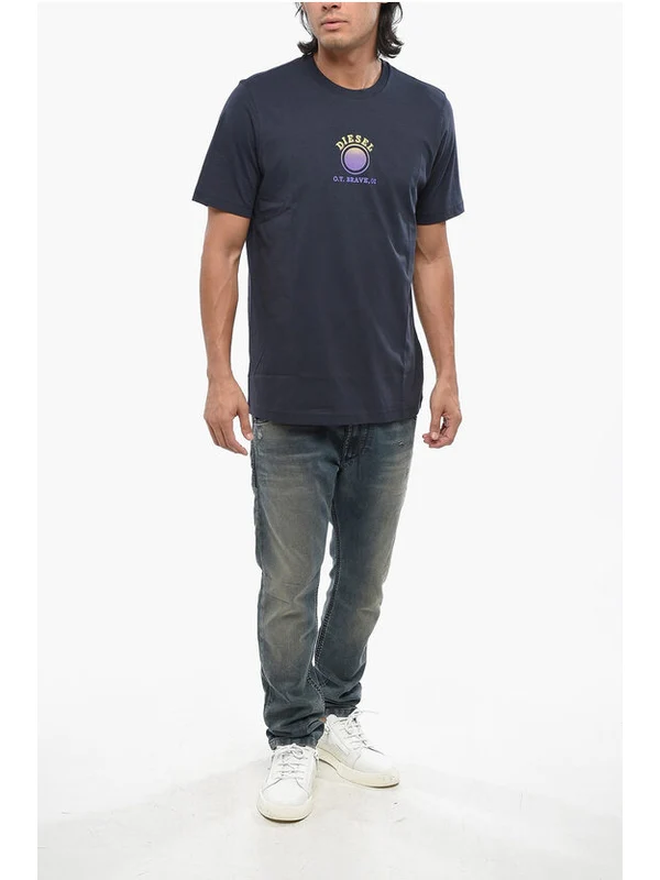 Diesel Navy Half Sleeve - Image 4