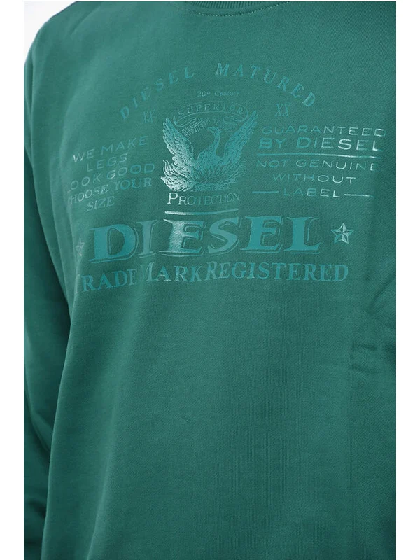 Diesel Green Sweatshirts - Image 3