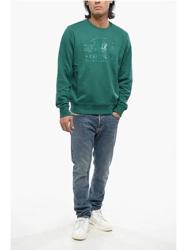Diesel Green Sweatshirts - Image 4