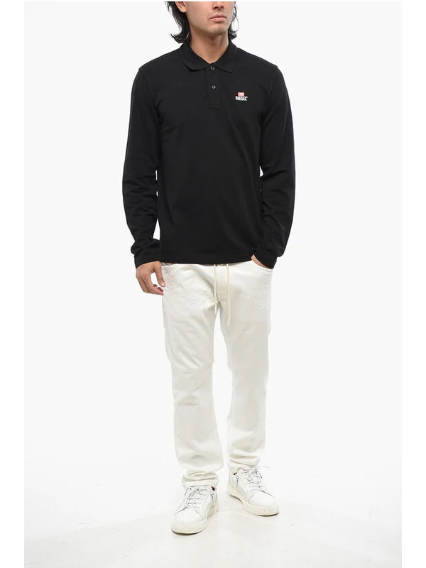 Diesel Black Polo Shirts - Image 4