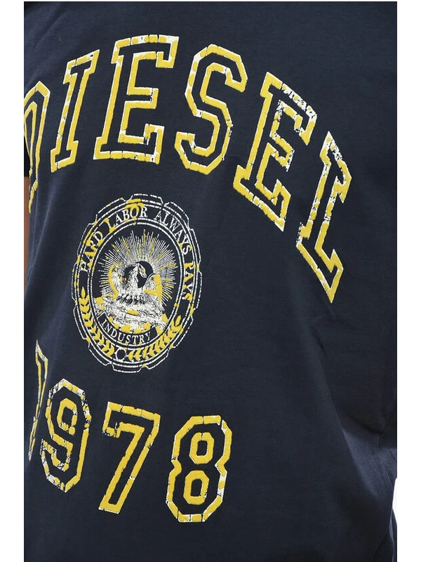 Diesel Navy Half Sleeve - Image 3