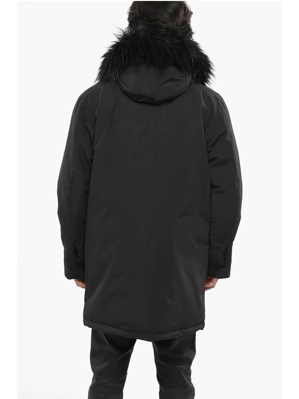 Diesel Black Parka - Image 2