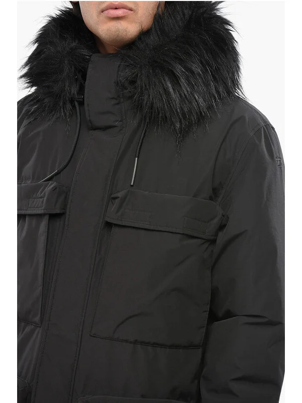 Diesel Black Parka - Image 3