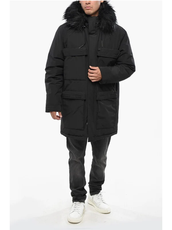 Diesel Black Parka - Image 4