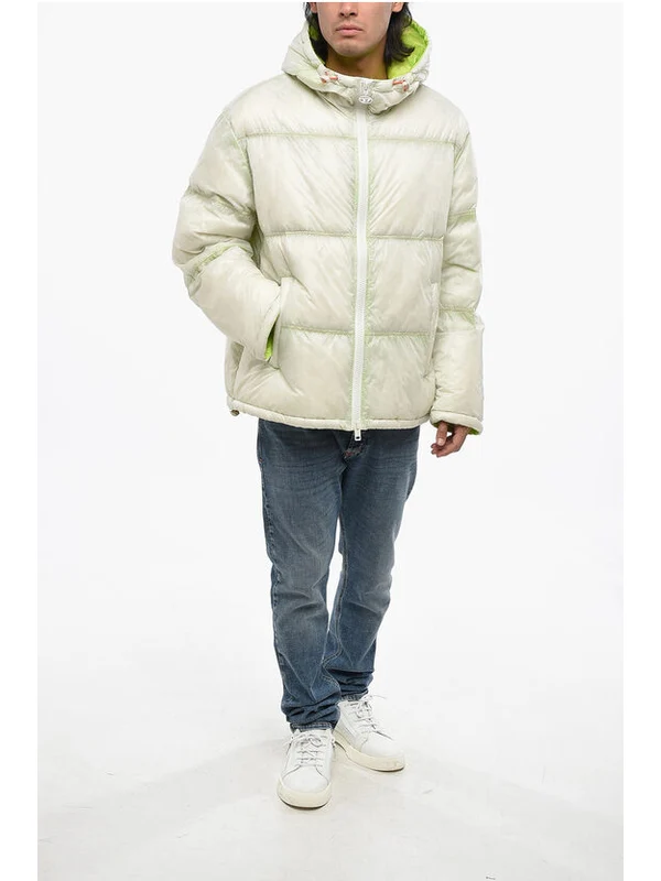 Diesel White Green Down - Image 4